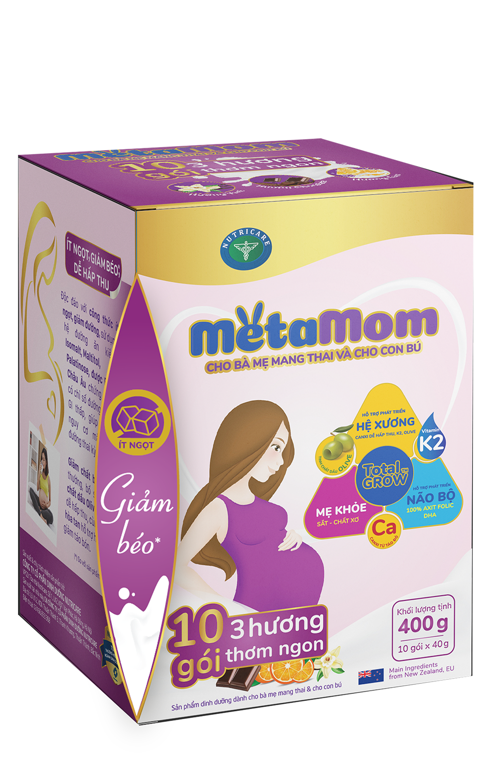 METAMOM HỘP 10 GÓI 3 HƯƠNG