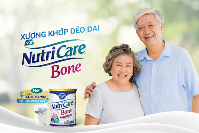 nutricare bone cung cấp canxi cho người loãng xương