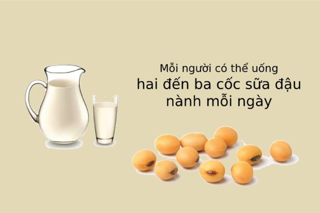 Từ 2 - 3 cốc sữa đậu nành mỗi ngày tốt cho người bệnh tiểu đường