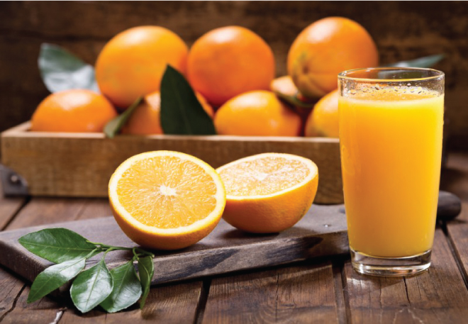 Nước cam với lượng vừa đủ tốt cho người bệnh tiểu đường