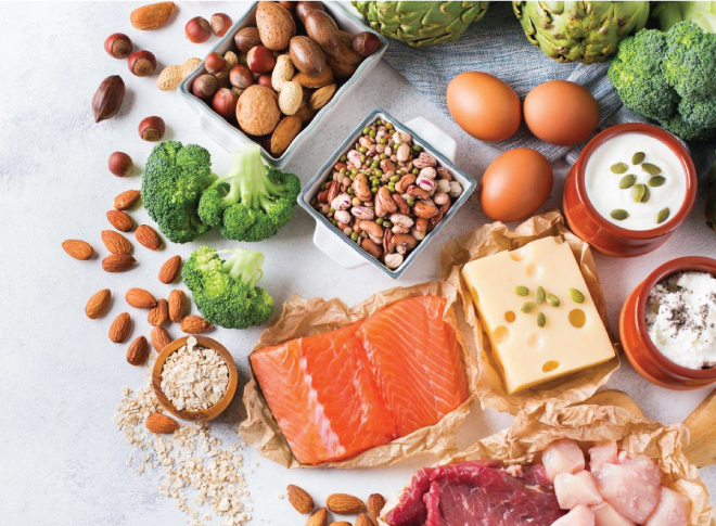 Thực phẩm chứa Protein lành mạnh nên có trong chế độ ăn uống cho bệnh tiểu đường thai kỳ