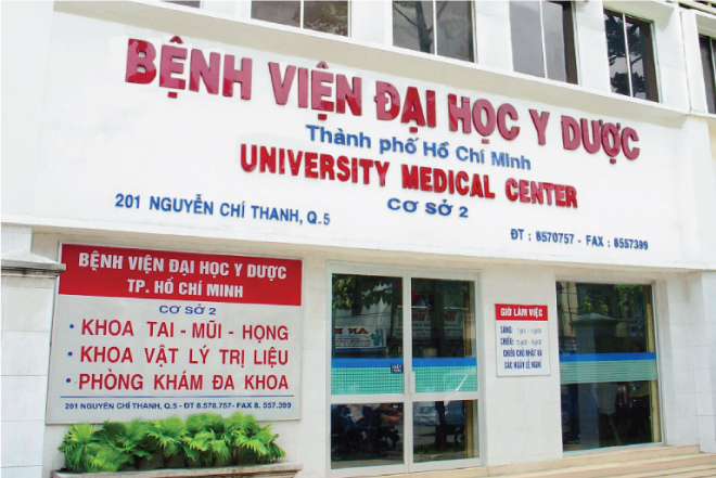 Khoa Nội tiết thuộc bệnh viện Đại học Y dược TP. Hồ Chí Minh