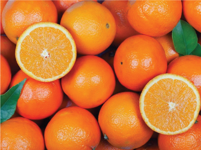 Cam cung cấp nguồn vitamin C tuyệt vời
