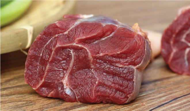 Thịt bò thăn chứa nhiều nạc