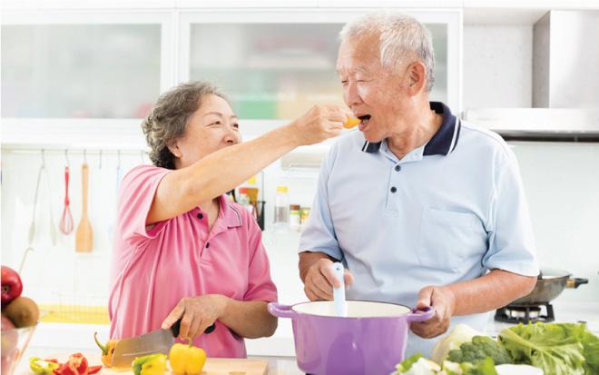 Người già răng yếu chỉ nên ăn các thực phẩm mềm