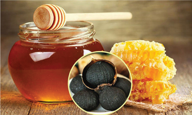 Ngâm mật ong với tỏi đen hỗ trợ điều trị bệnh đường hô hấp
