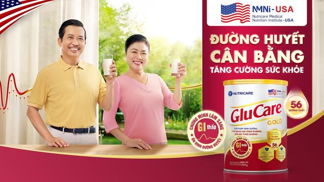 Glucare Gold - dòng sữa chuyên biệt giúp người bệnh tiểu đường kiểm soát đường huyết, bồi bổ sức khỏe 