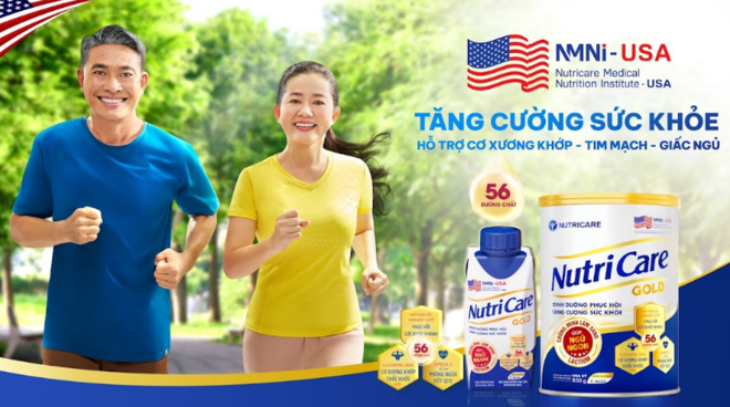 Nutricare Gold - sản phẩm dinh dưỡng, tăng cường sức khỏe cho người bệnh 