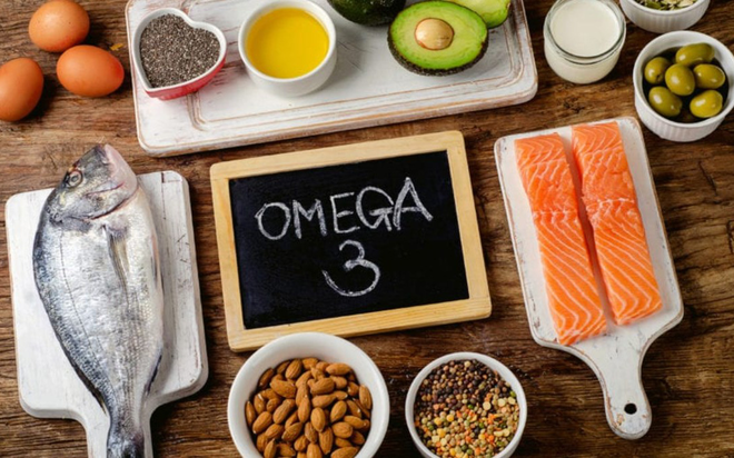 Acid béo omega-3 giúp giảm huyết áp và giảm sự tích tụ mảng bám trong động mạch 