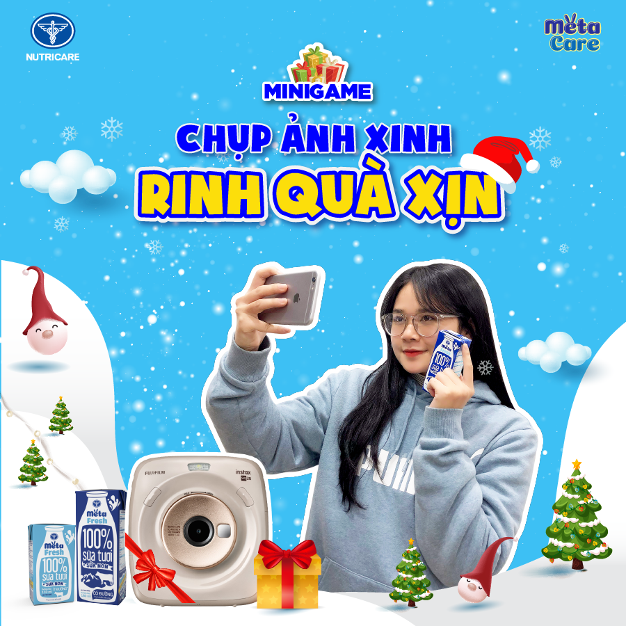 Chụp ảnh xinh – Rinh quà xịn cùng MetaFresh