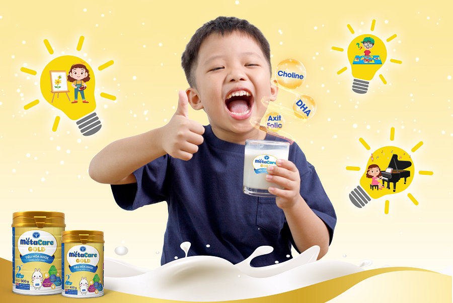 Metacare Gold 2+ cải tiến – Tuyệt chiêu giúp mẹ nuôi con nhàn tênh