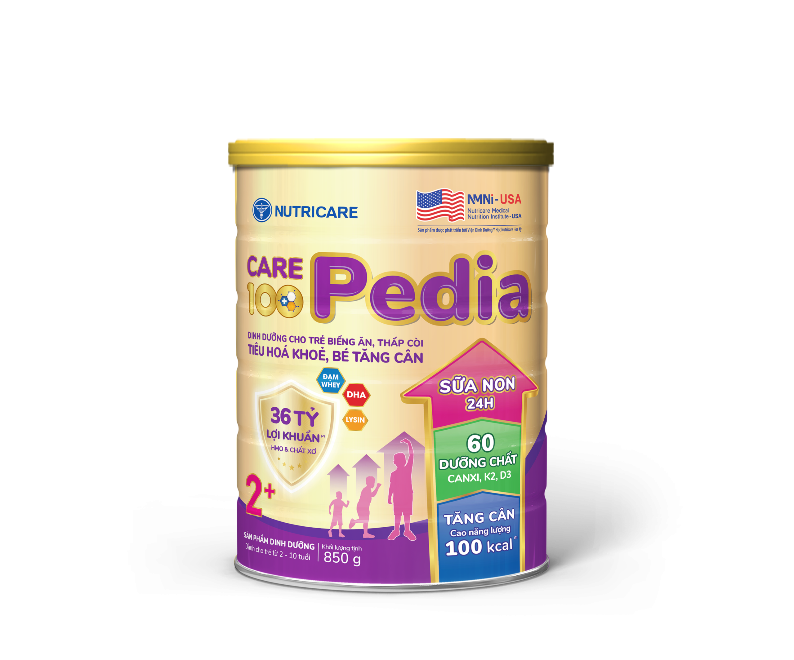 Sản phẩm dinh dưỡng Care 100 Pedia 2+