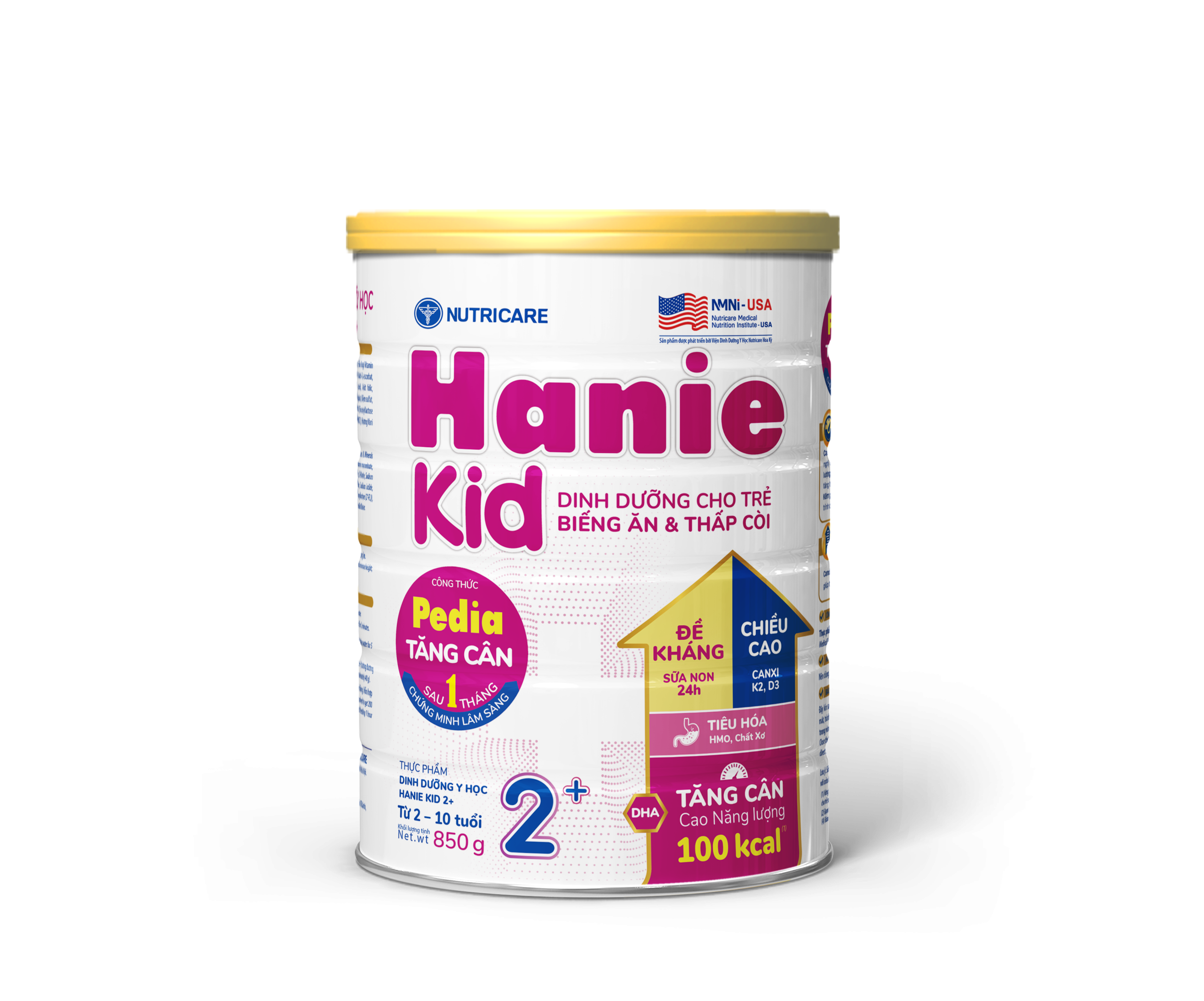 Thực phẩm dinh dưỡng y học Hanie Kid 2+