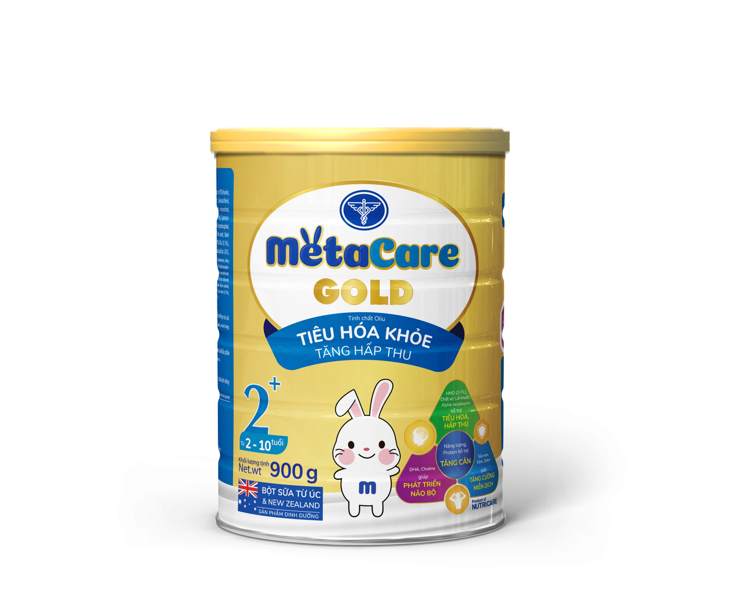 Sản phẩm dinh dưỡng dành cho trẻ từ 2 – 10 tuổi: Metacare Gold 2+