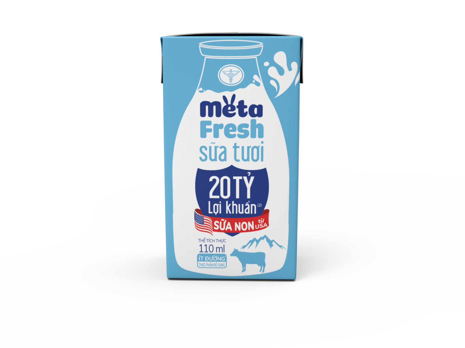 Thực phẩm bổ sung sữa tươi Meta Fresh Lợi khuẩn
