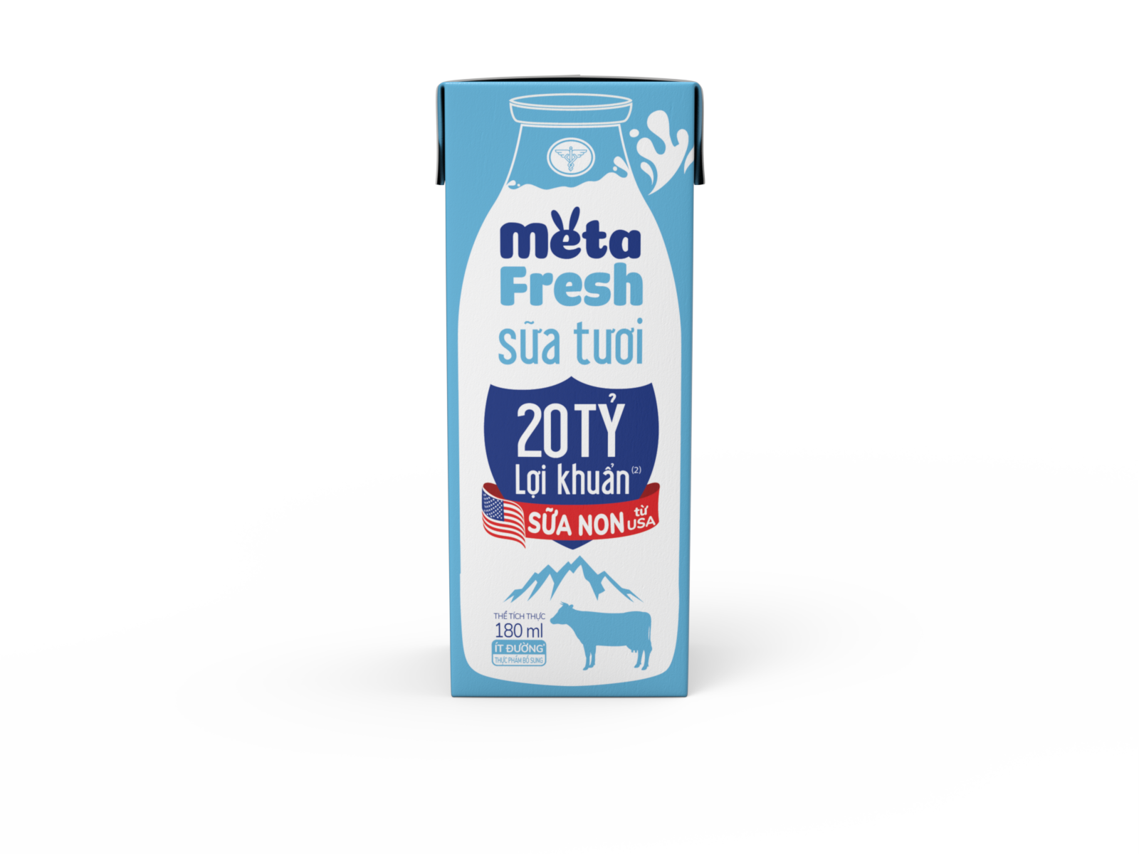 Thực phẩm bổ sung sữa tươi Meta Fresh Lợi khuẩn