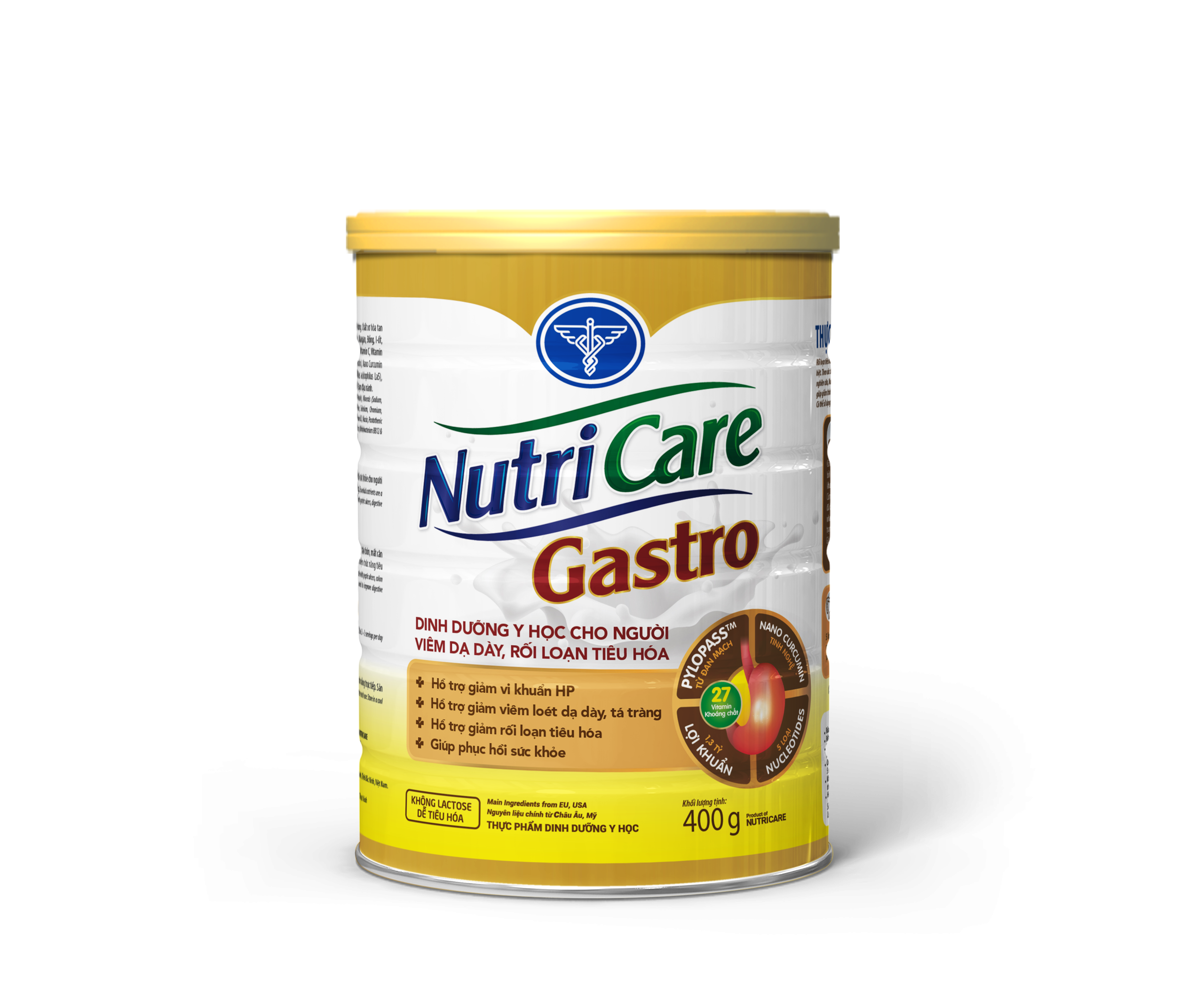 Thực phẩm dinh dưỡng y học Nutricare Gastro