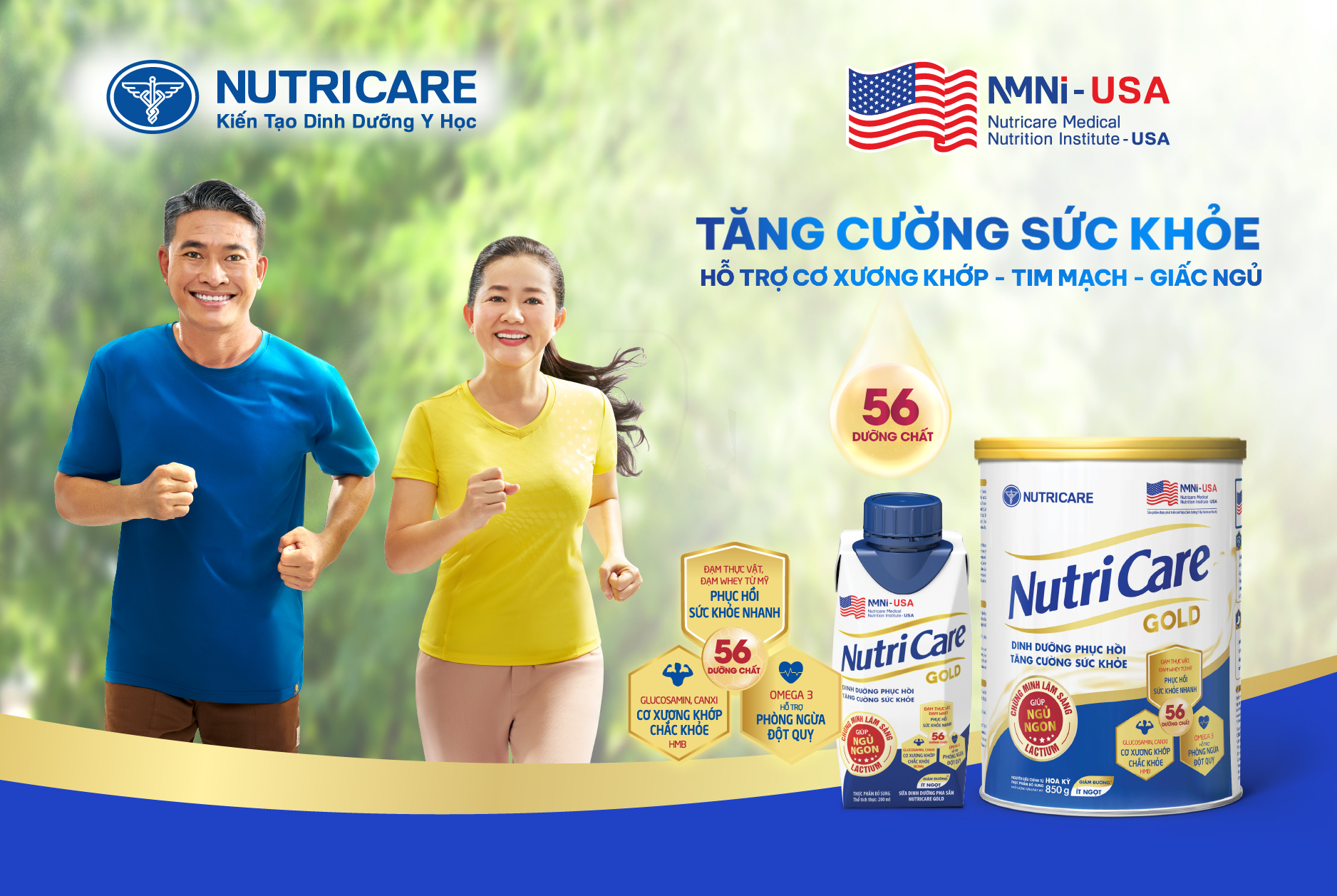 Sữa bổ sung Canxi cho người gãy xương