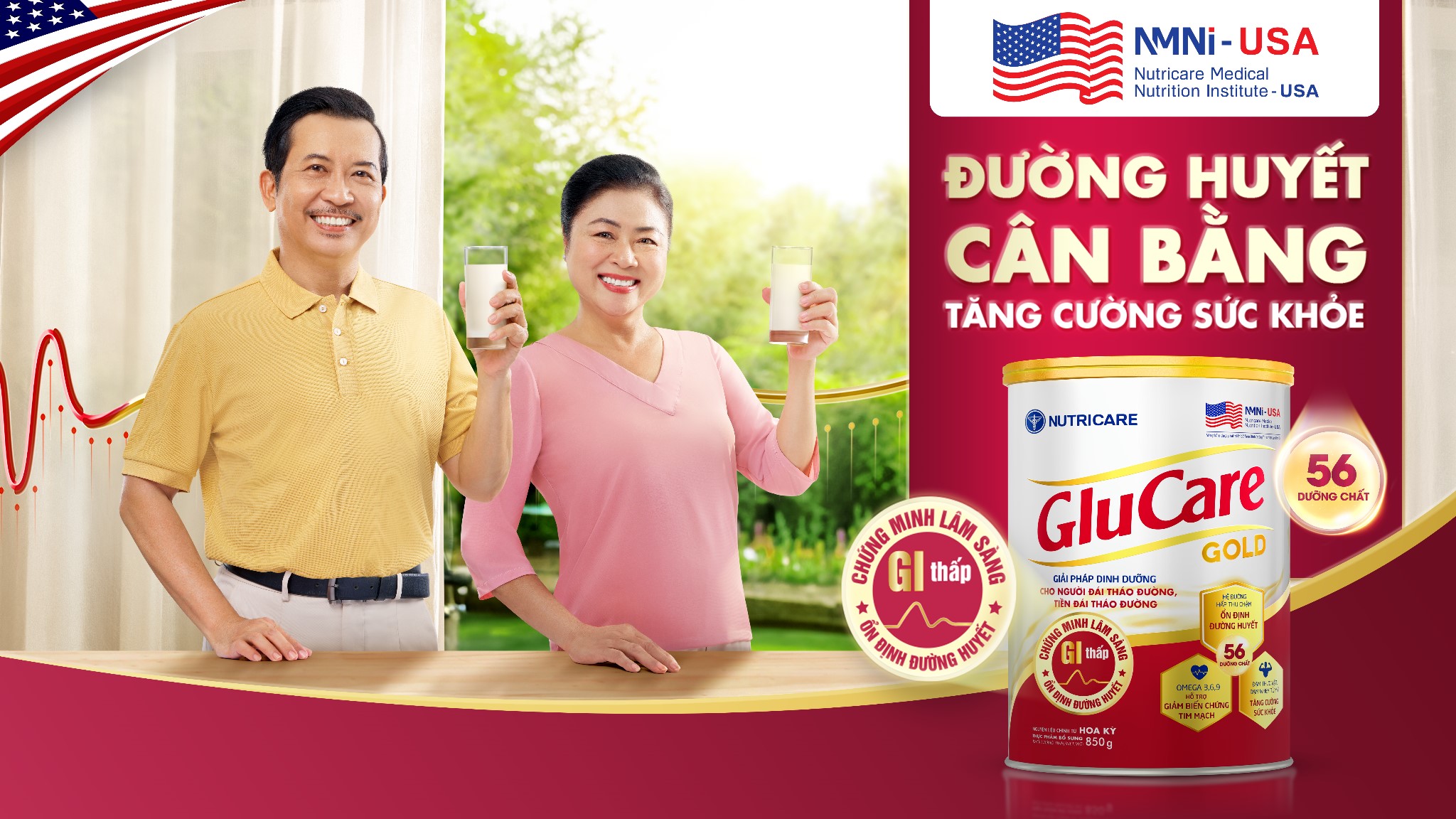 Glucare Gold – Sản phẩm đột phá của Viện Dinh dưỡng y học Nutricare Hoa Kỳ dành riêng cho người đái tháo đường
