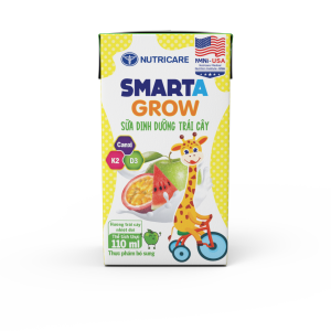 Nutricare Smarta Grow RTD Fruit Milk - Tropical Fruit Flavor