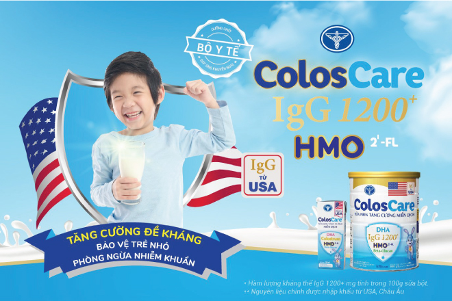 ColosCare tăng sức đề kháng cho cả gia đình 