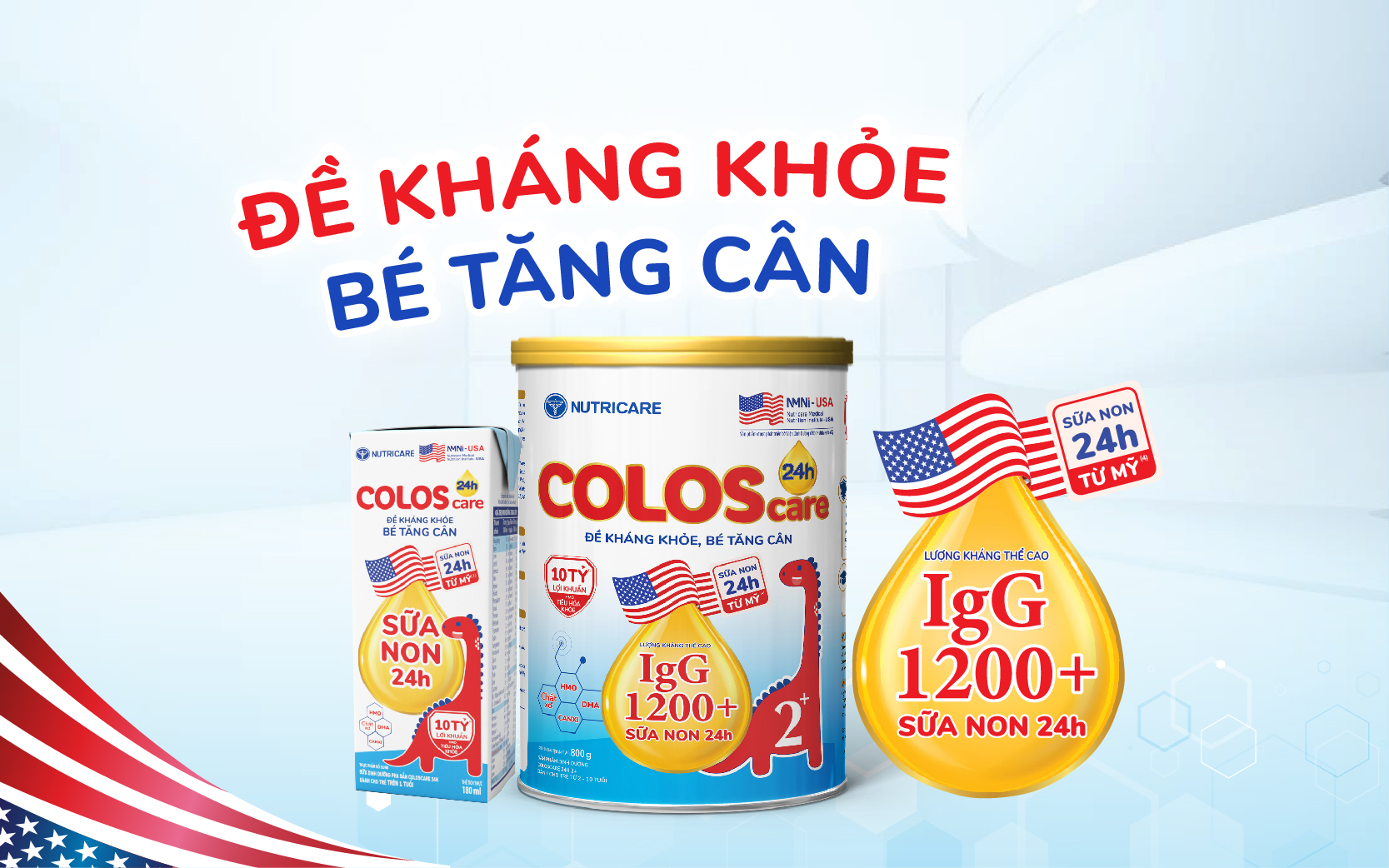 ColosCare 24h – Giải pháp tăng cường đề kháng cho trẻ khi tới lớp