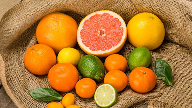 Cam, quýt, chanh giàu vitamin C