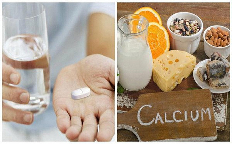 Uống Canxi