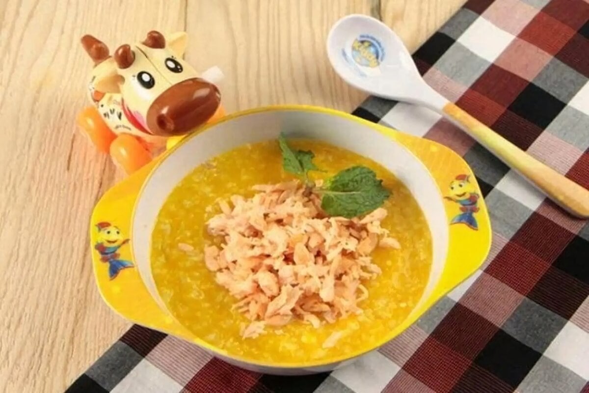 Cháo cá lóc cho bé tăng cân