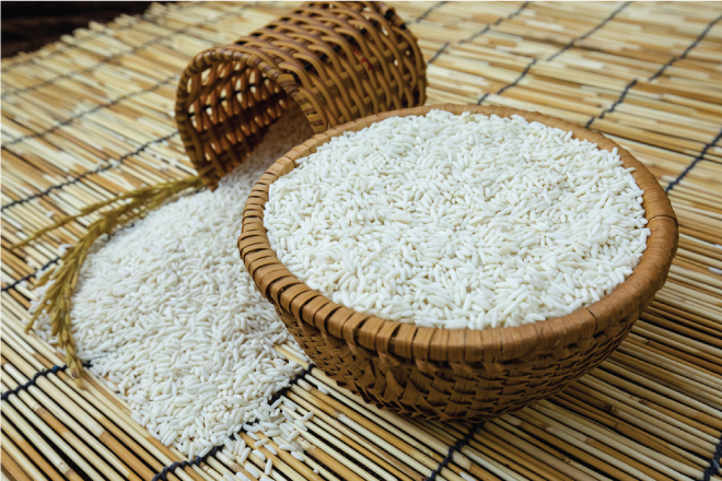 Gạo nếp có tính nóng