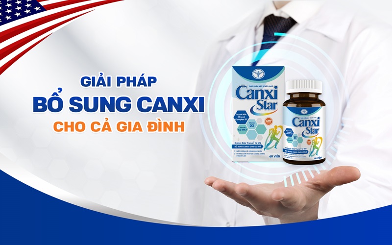 CanxiStar - Giải pháp bổ sung Canxi đúng và đủ cho cả gia đình - 1