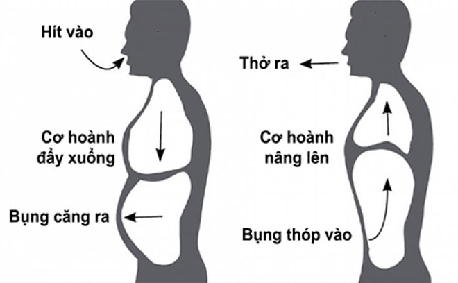 Kỹ thuật thở hóp bụng