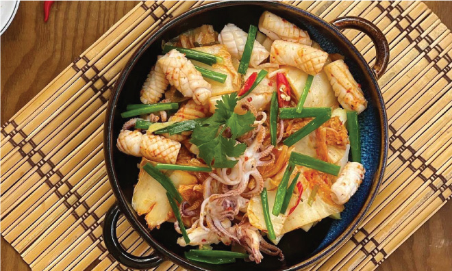 Món ăn từ mực