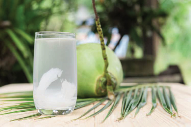Nước dừa nguyên chất