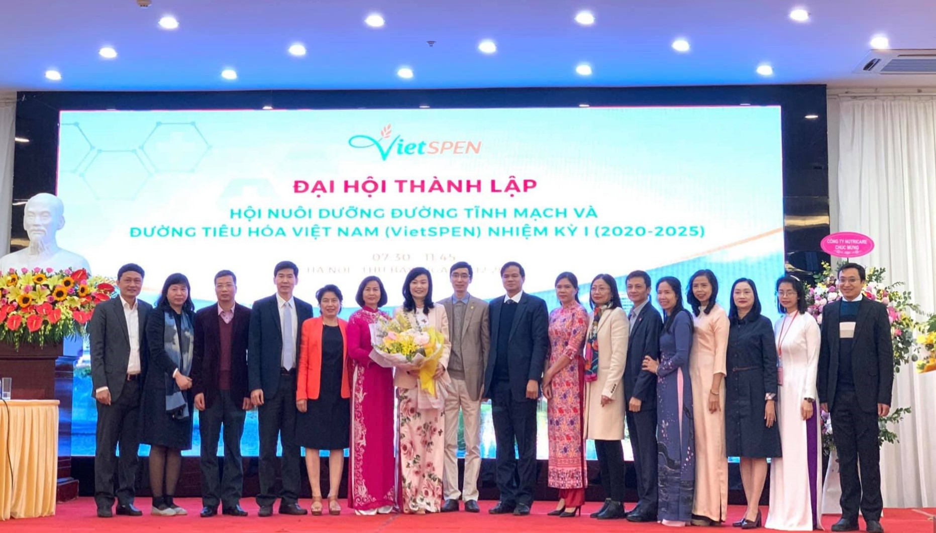 Nutricare đồng hành cùng Đại hội thành lập Hội nuôi dưỡng đường tĩnh mạch và đường tiêu hóa Việt Nam