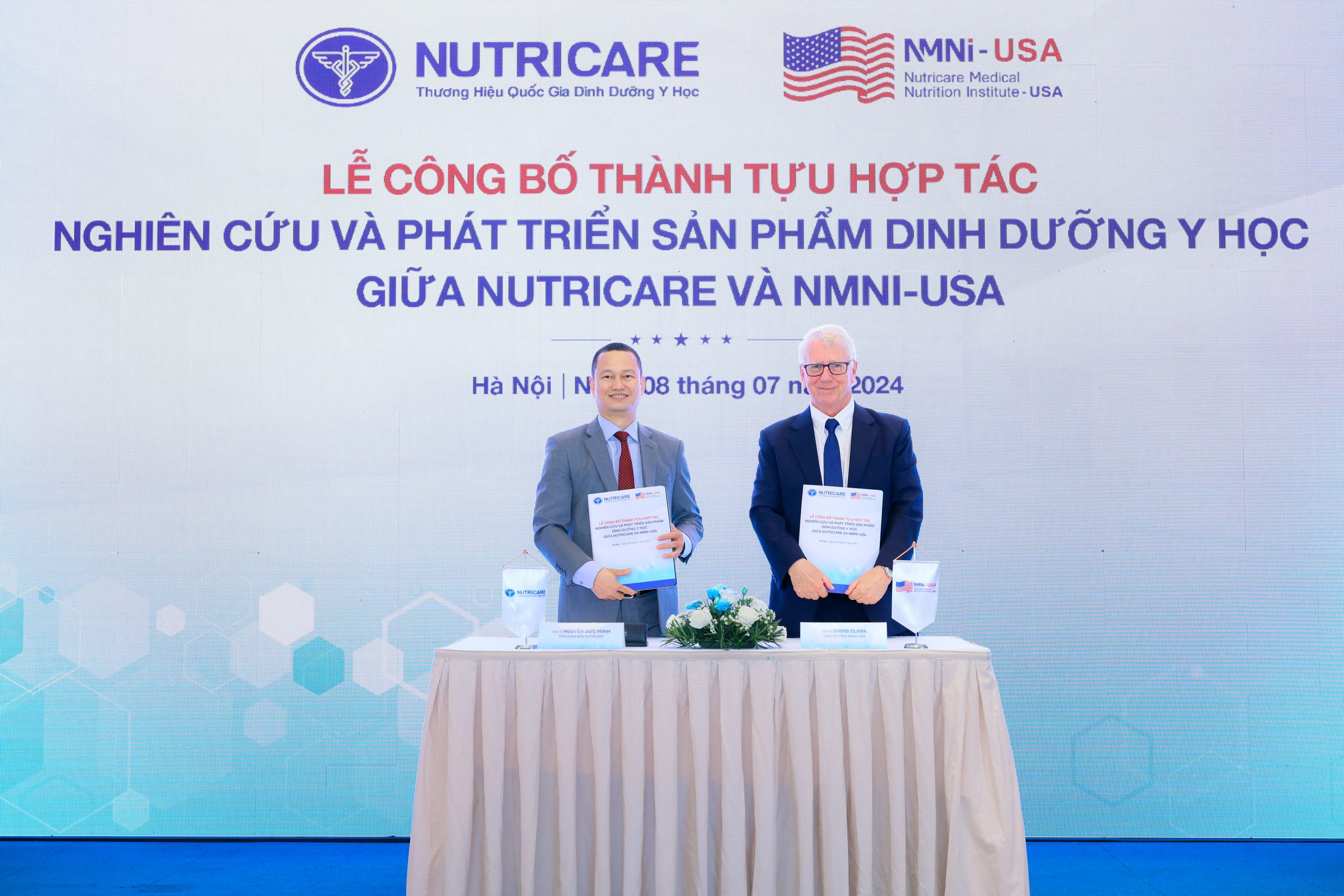 Nutricare và NMNI-USA công bố thành tựu hợp tác nghiên cứu cùng kế hoạch hành động giai đoạn 2024-2025