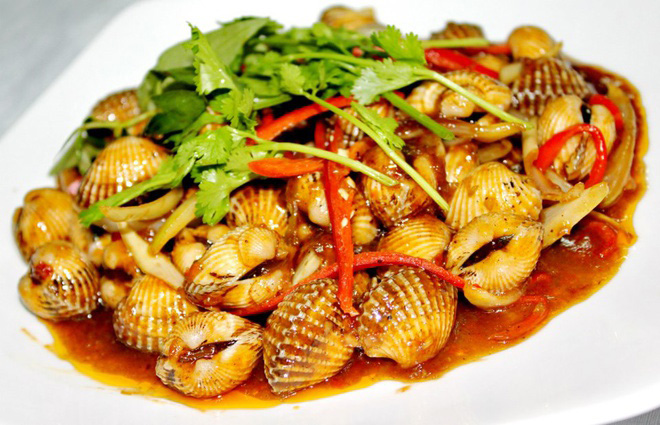 Sò huyết giúp tăng cường sức khỏe.