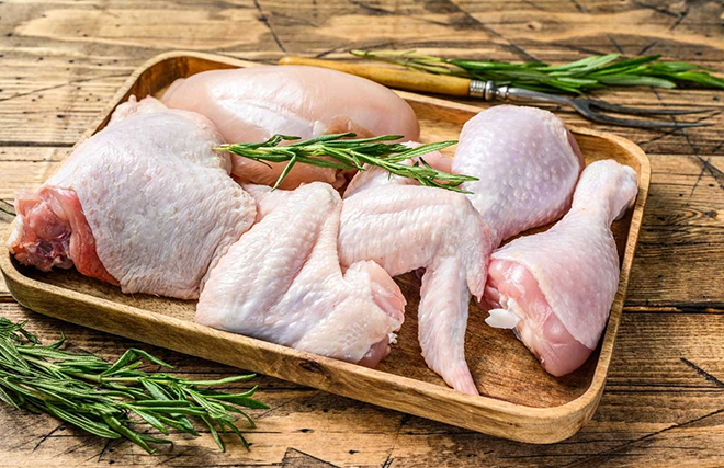 Sử dụng thịt gà đúng cách