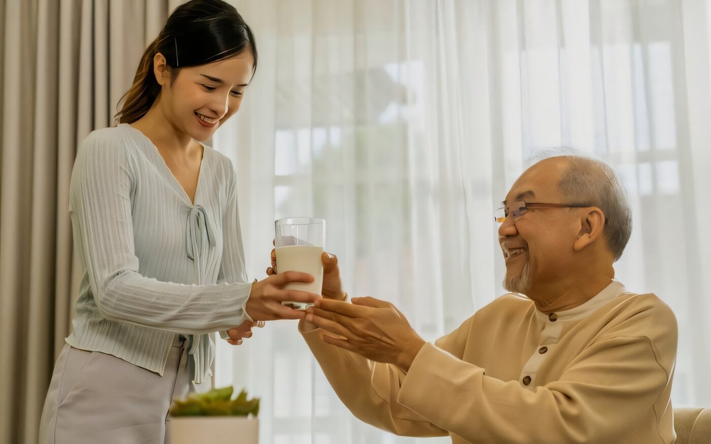 sữa cho người đau xương khớp
