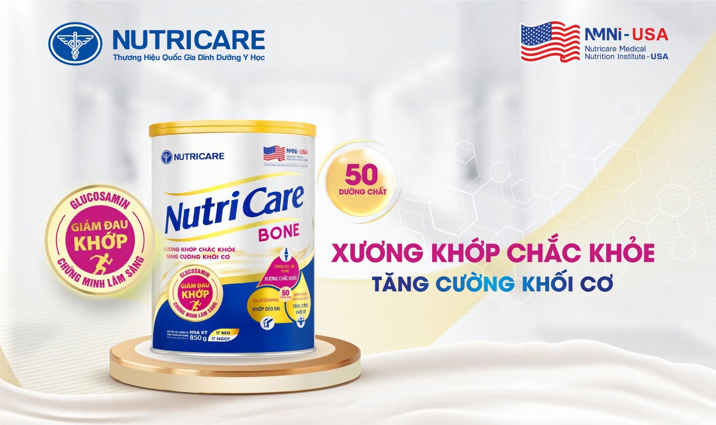 sữa cho người đau xương khớp