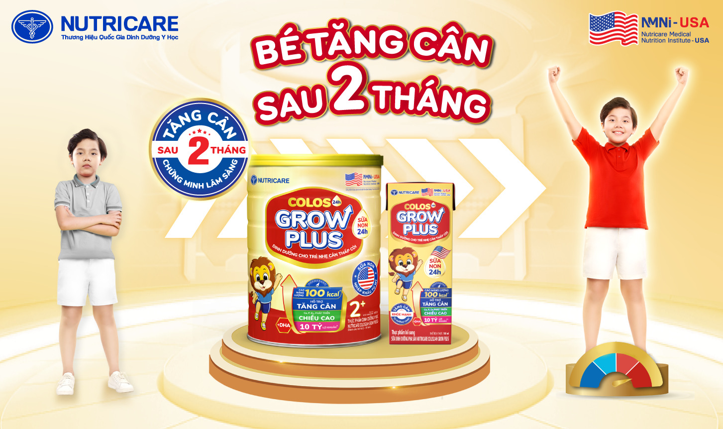 sữa công thức tăng cân cho bé