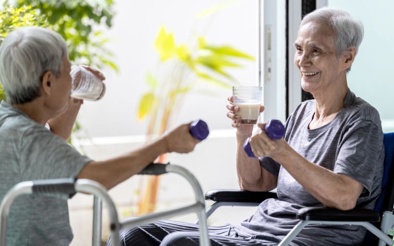 Sử dụng sữa dinh dưỡng cho người gầy tăng cân đều và ổn định