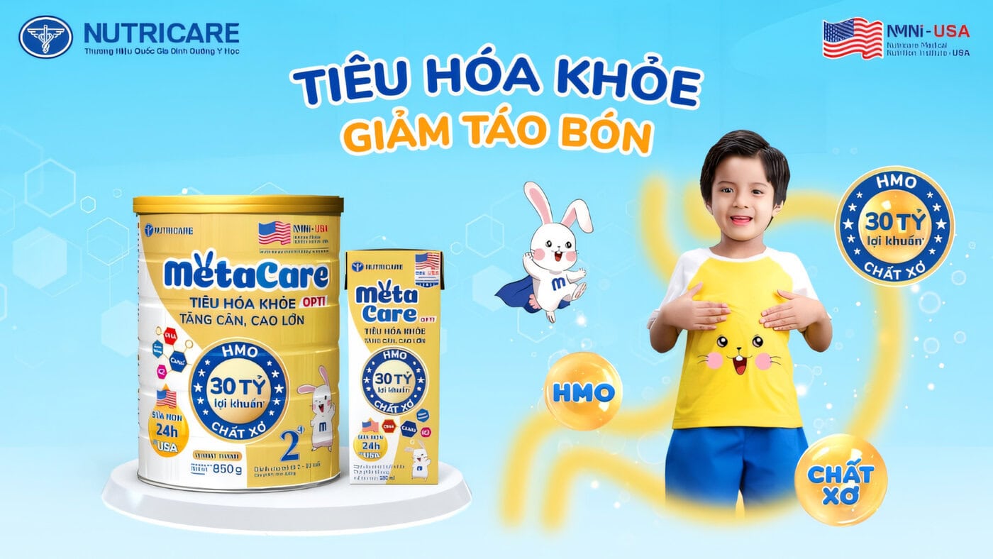 sữa mát tăng cân cho bé