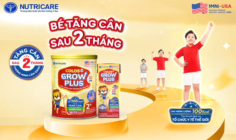 sữa phát triển chiều cao và trí não