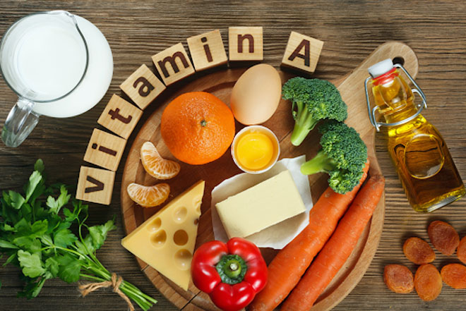 thực phẩm chứa nhiều vitamin A