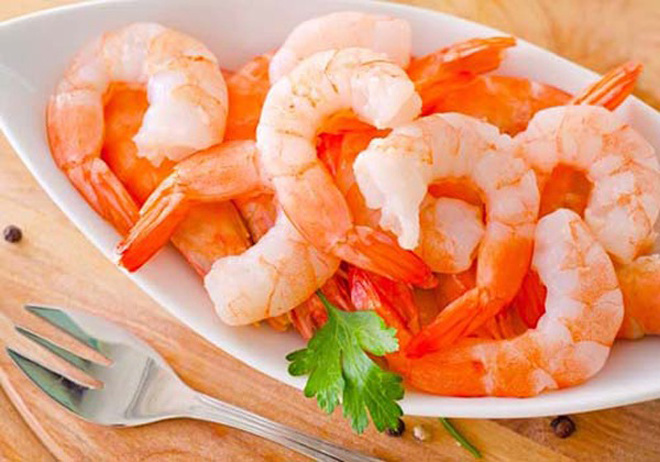 Tôm chứa nhiều dưỡng chất 