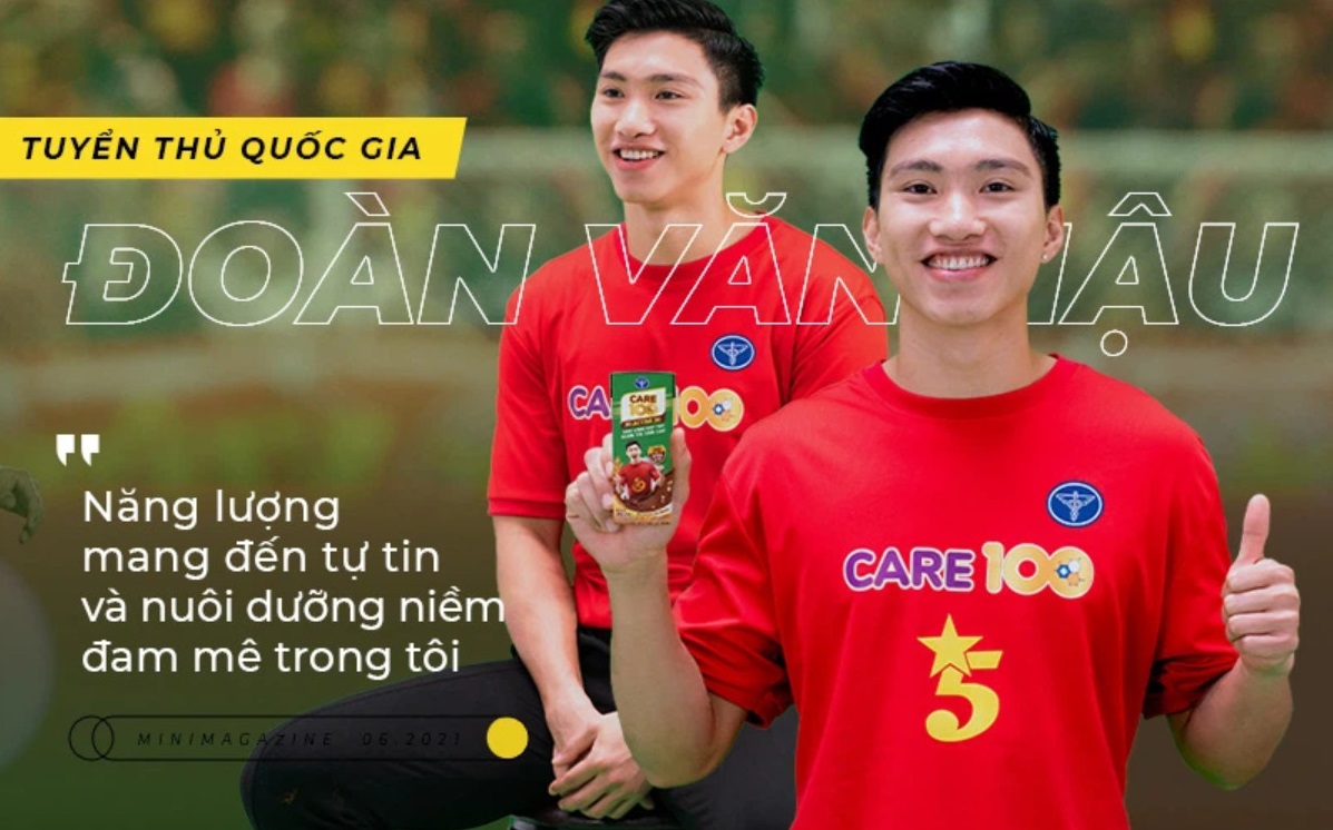 Tuyển thủ quốc gia Đoàn Văn Hậu: Năng lượng mang đến tự tin và nuôi dưỡng niềm đam mê trong tôi