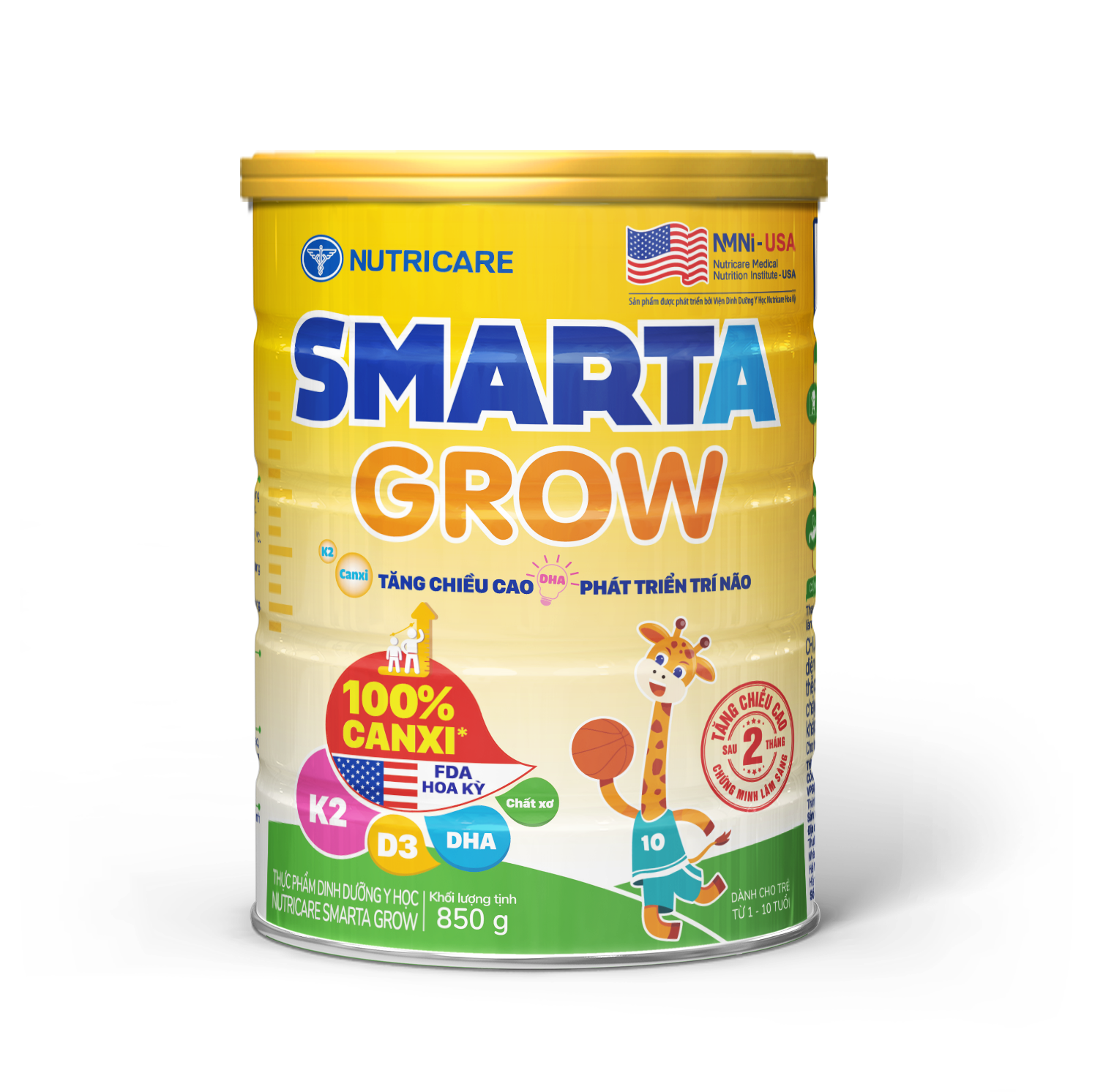 Thực phẩm bổ sung Nutricare Smarta Grow