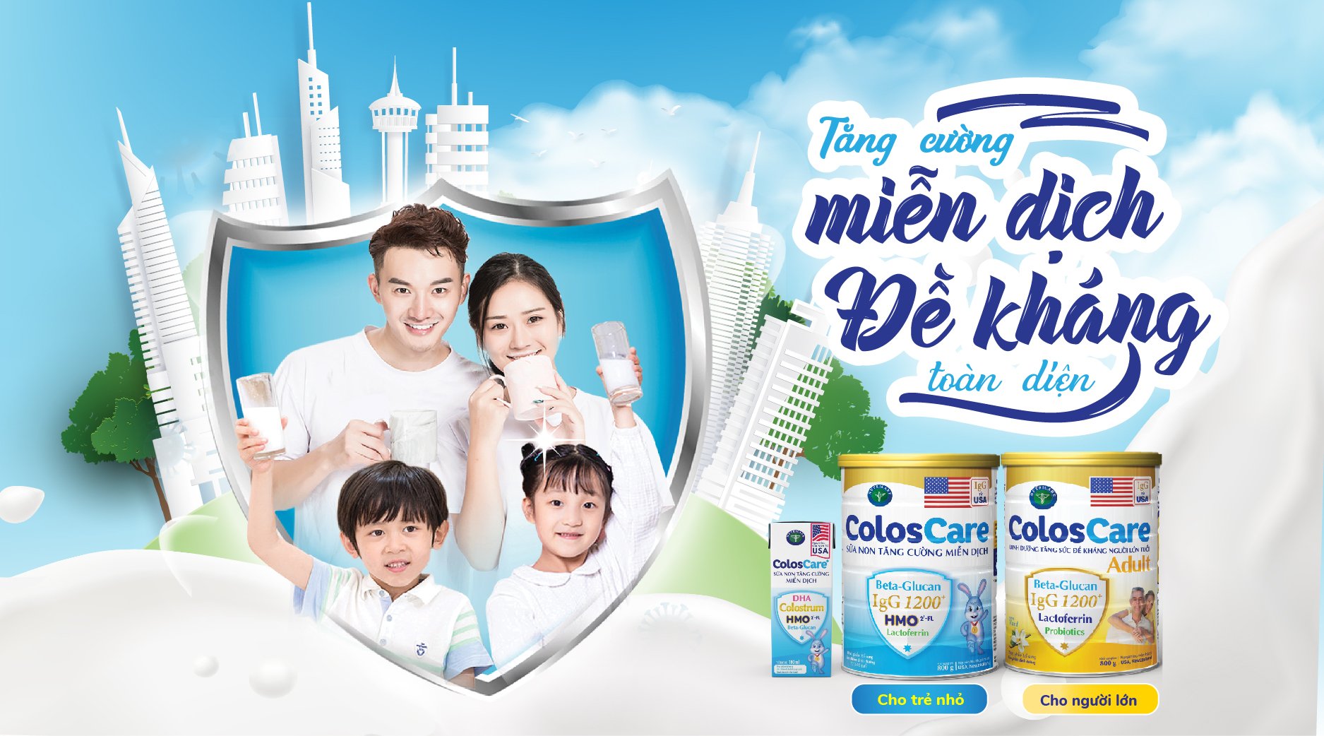 Coloscare: Comprehensive nutritional solution to help strengthen immune system for the whole family