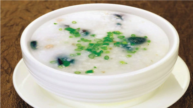 Cháo củ mài dễ nấu